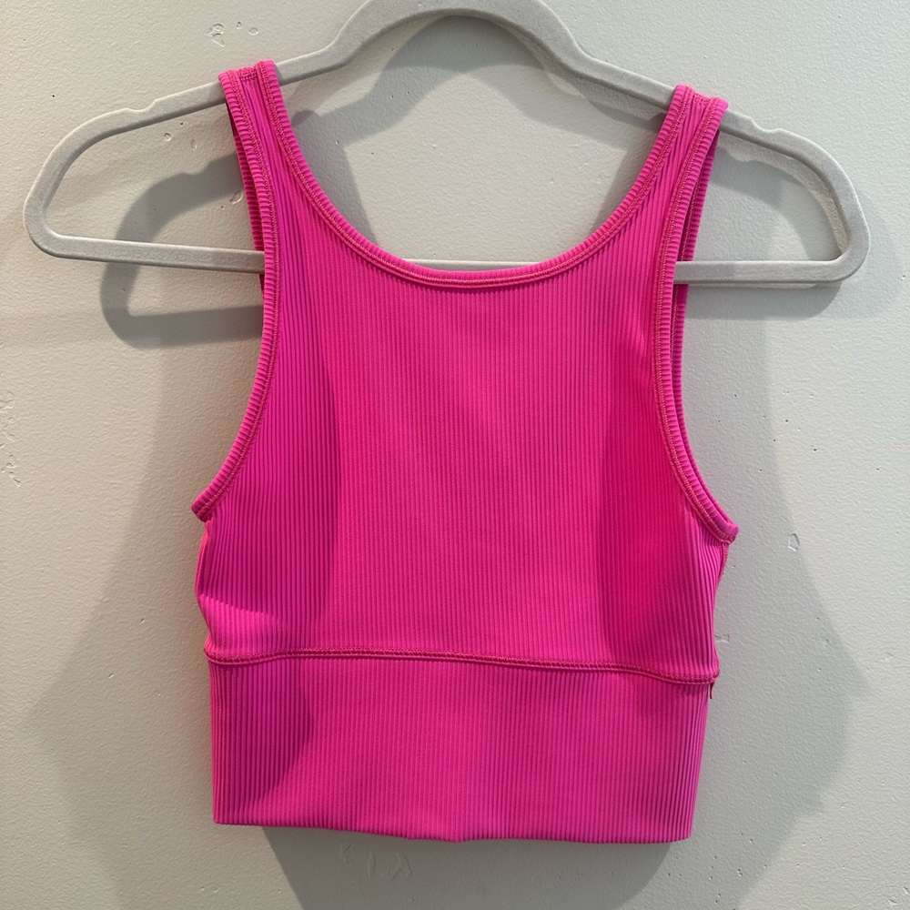 pink lululemon tank top